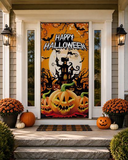 Halloween Garage Door Cover