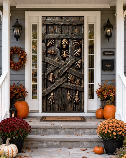 Halloween Garage Door Cover
