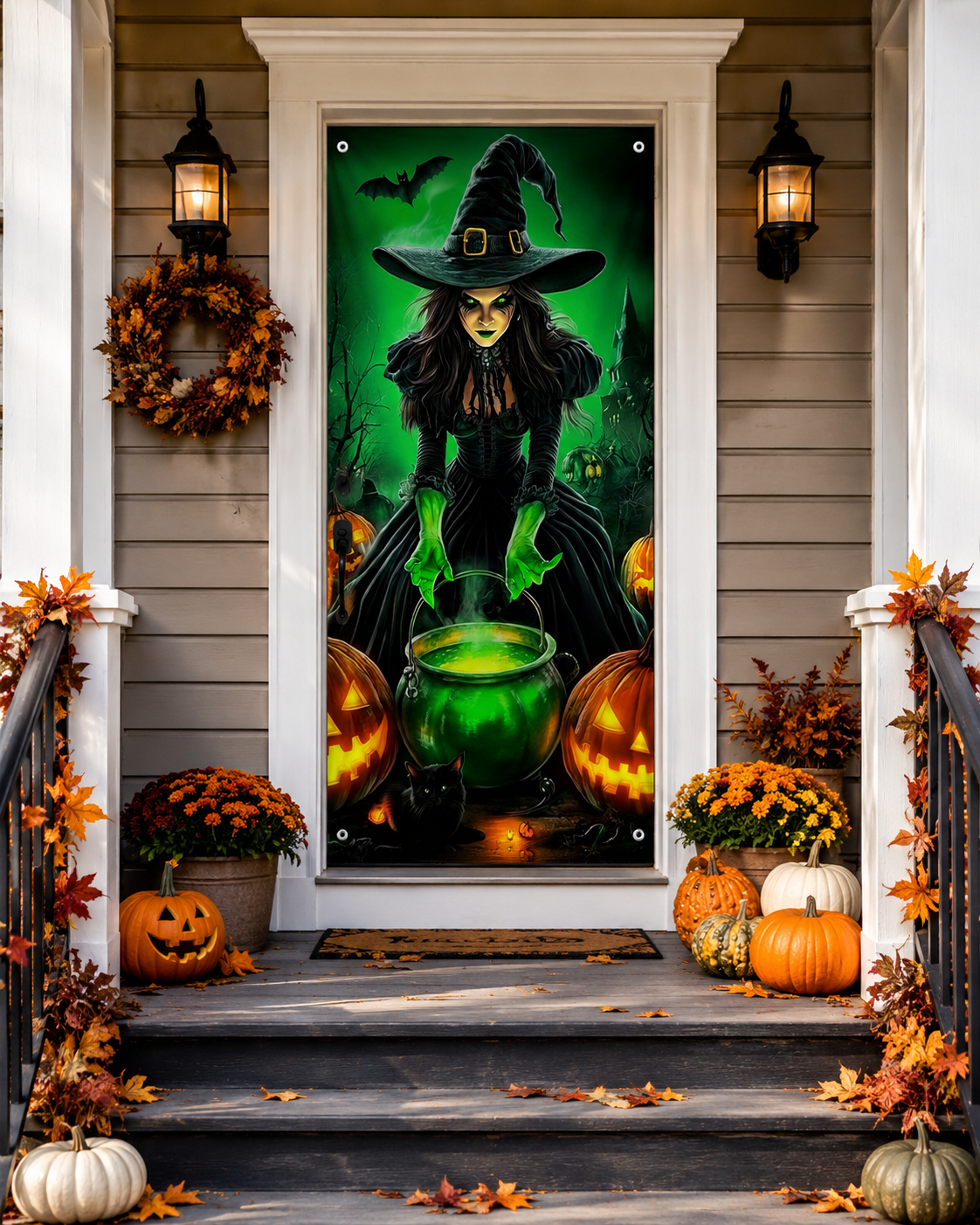 Halloween Garage Door Cover