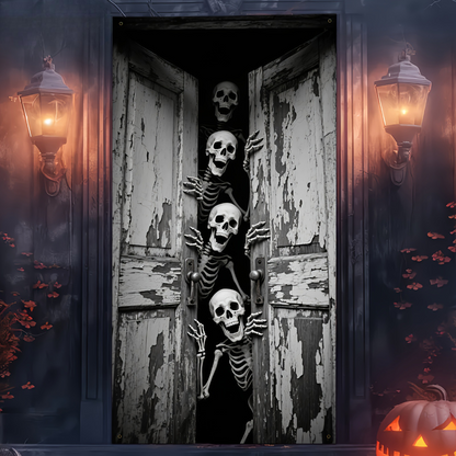 Halloween Garage Door Cover