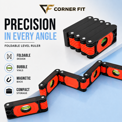 Folding Level Ruler – Precision Angle Measuring Tool