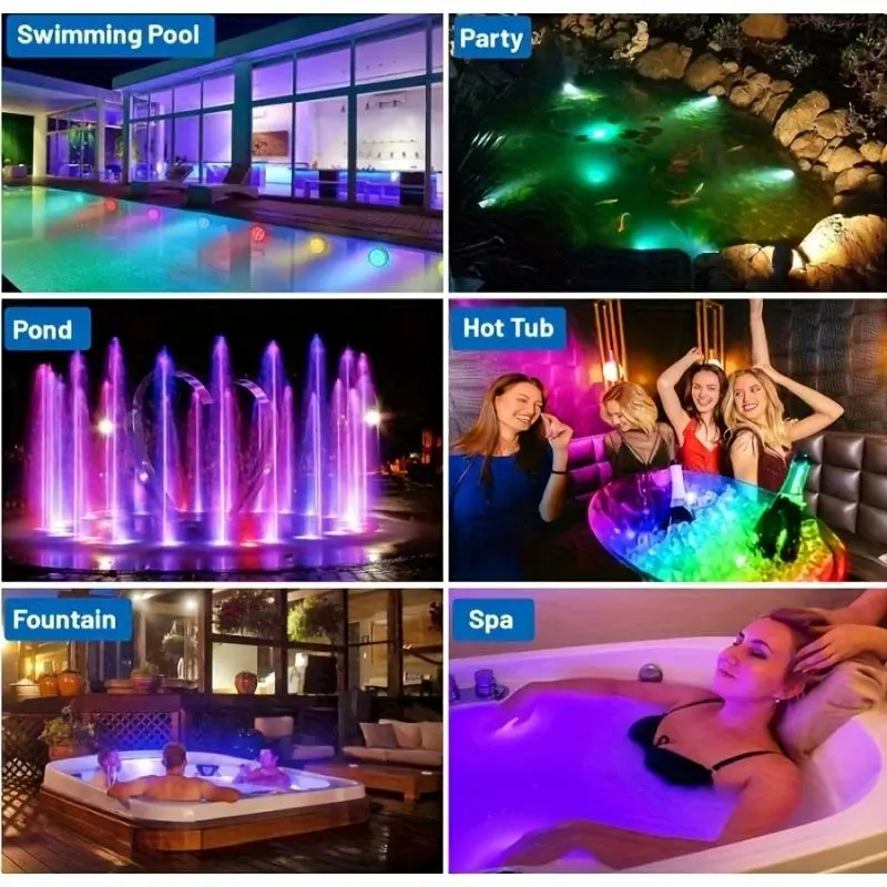 Corner Fit™ Remote Controlled  LED Pool Light