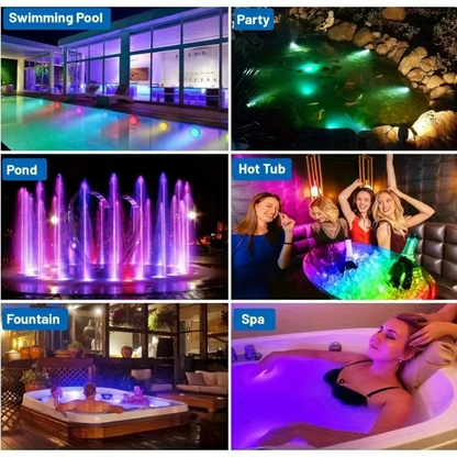 Corner Fit™ Remote Controlled  LED Pool Light