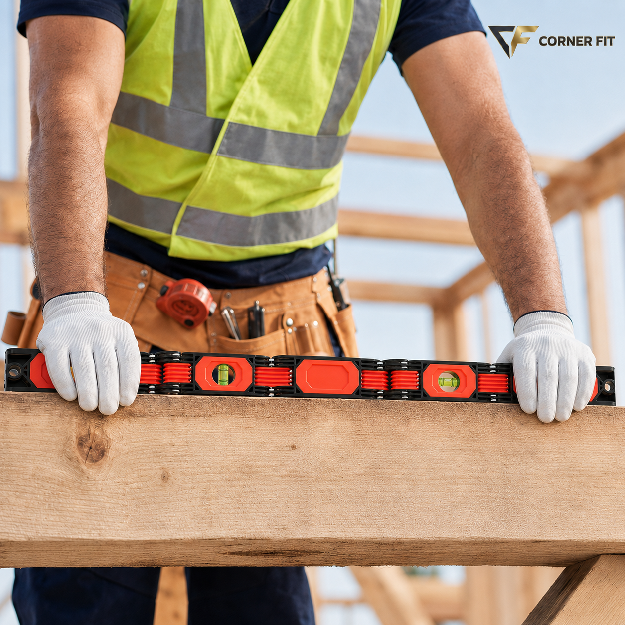 Folding Level Ruler – Precision Angle Measuring Tool