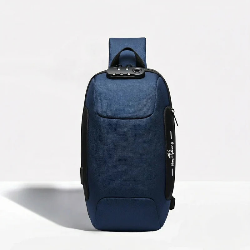 Anti-theft Waterproof Crossbody Backpack