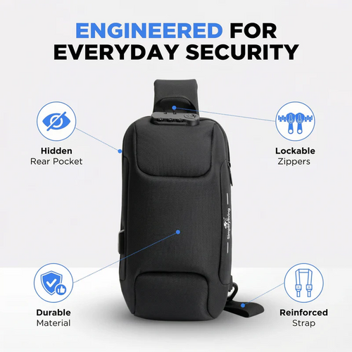 Anti-theft Waterproof Crossbody Backpack