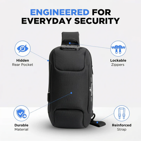 Anti-theft Waterproof Crossbody Backpack