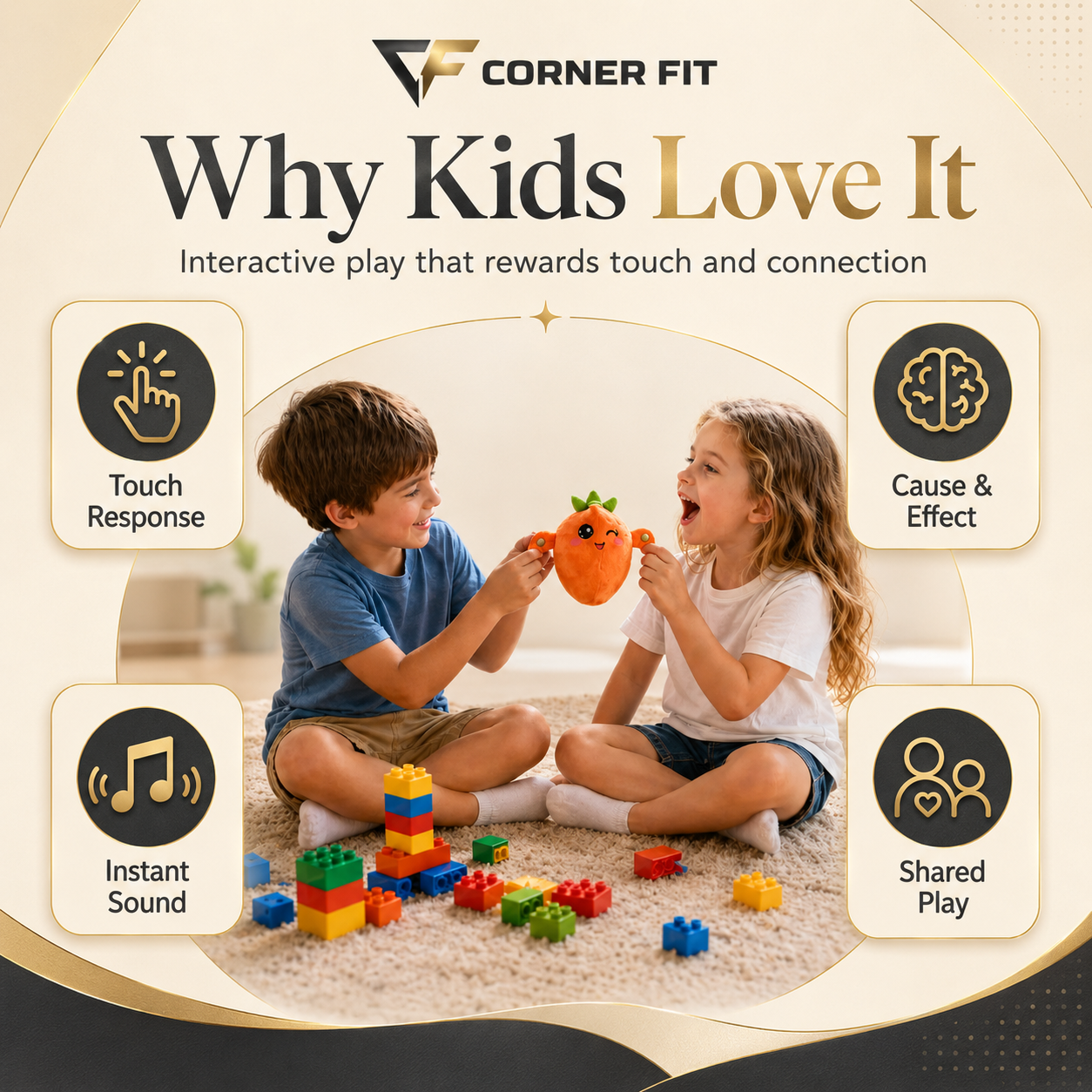 Children's Sensory Rhythm Piano Doll