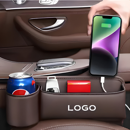 CornerFit™ Seat Gap Cup Holder & Organizer