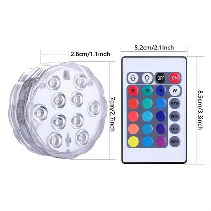 Corner Fit™ Remote Controlled  LED Pool Light