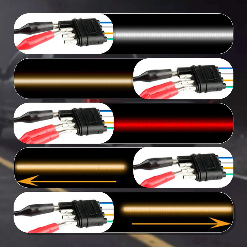 LED Tailgate Lights, Turn Signals And Driving And Reversing Lights