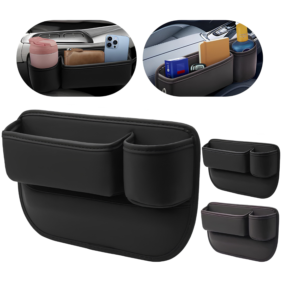CornerFit™ Seat Gap Cup Holder & Organizer