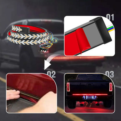 LED Tailgate Lights, Turn Signals And Driving And Reversing Lights
