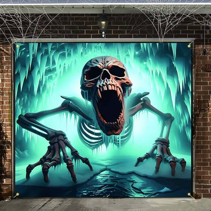 Halloween Garage Door Cover