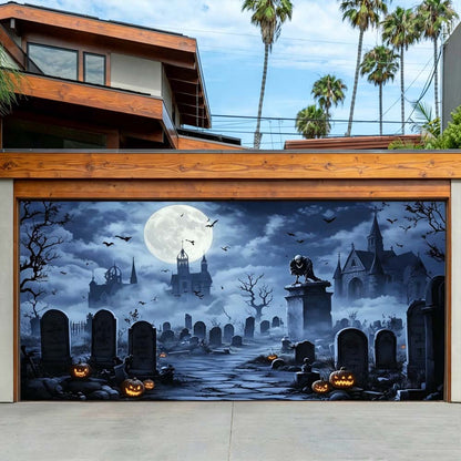 Halloween Garage Door Cover
