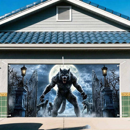 Halloween Garage Door Cover