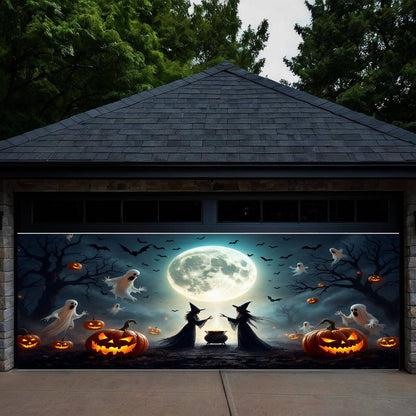 Halloween Garage Door Cover