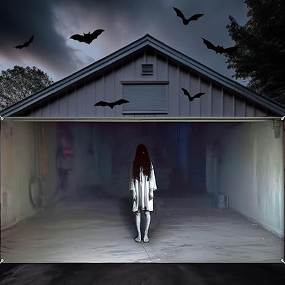 Halloween Garage Door Cover