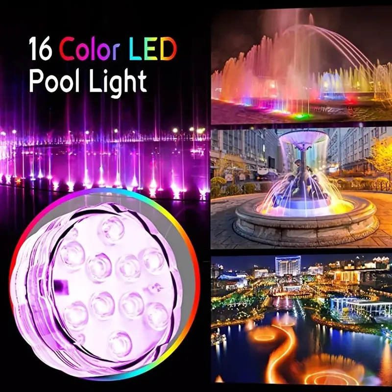 Corner Fit™ Remote Controlled  LED Pool Light