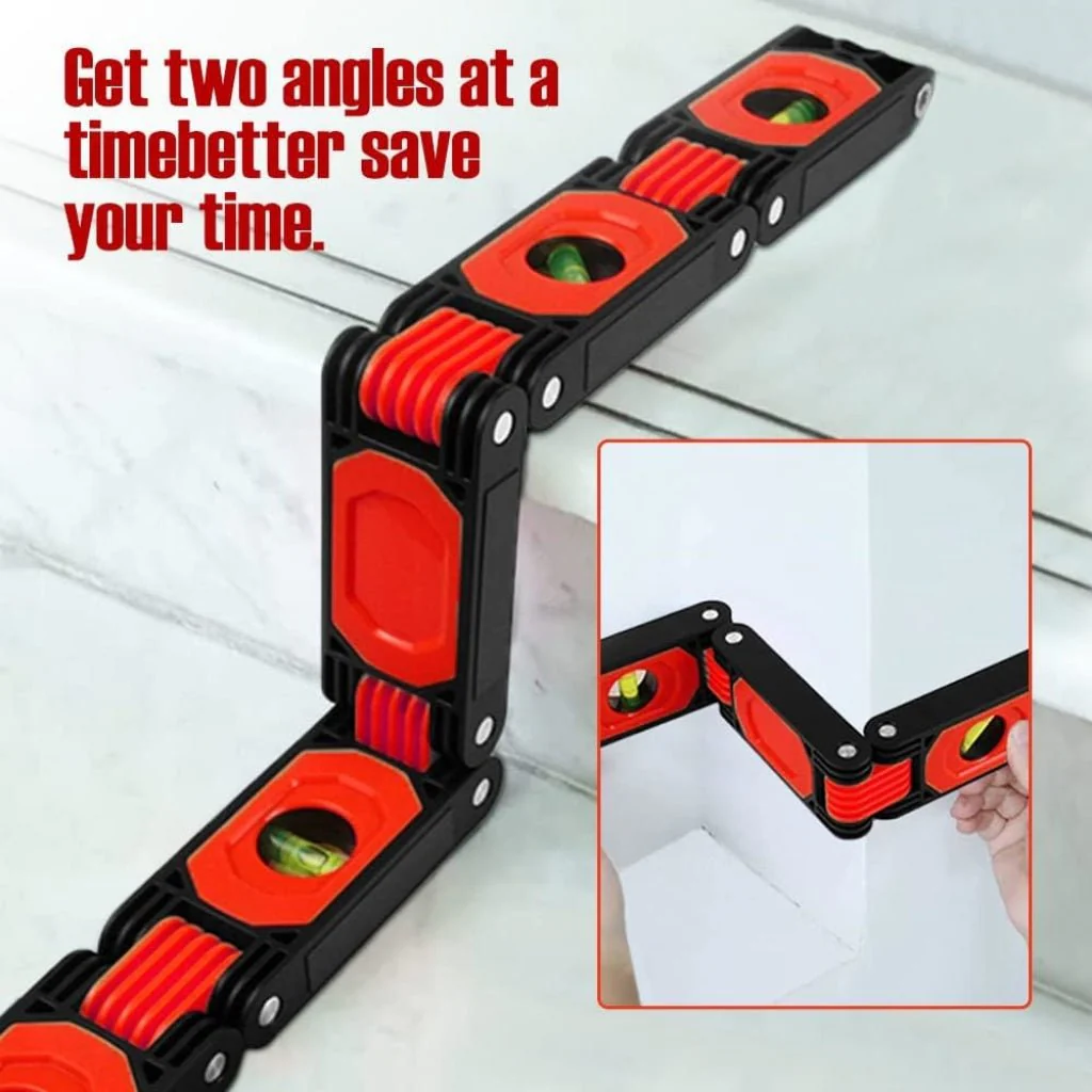 Folding Level Ruler – Precision Angle Measuring Tool
