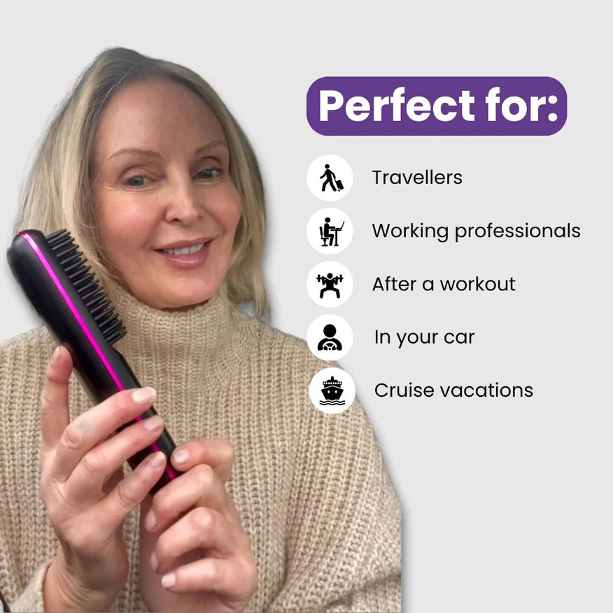 Short hair that looks salon-perfect in under 2 minutes.