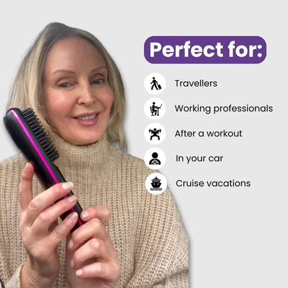 Short hair that looks salon-perfect in under 2 minutes.